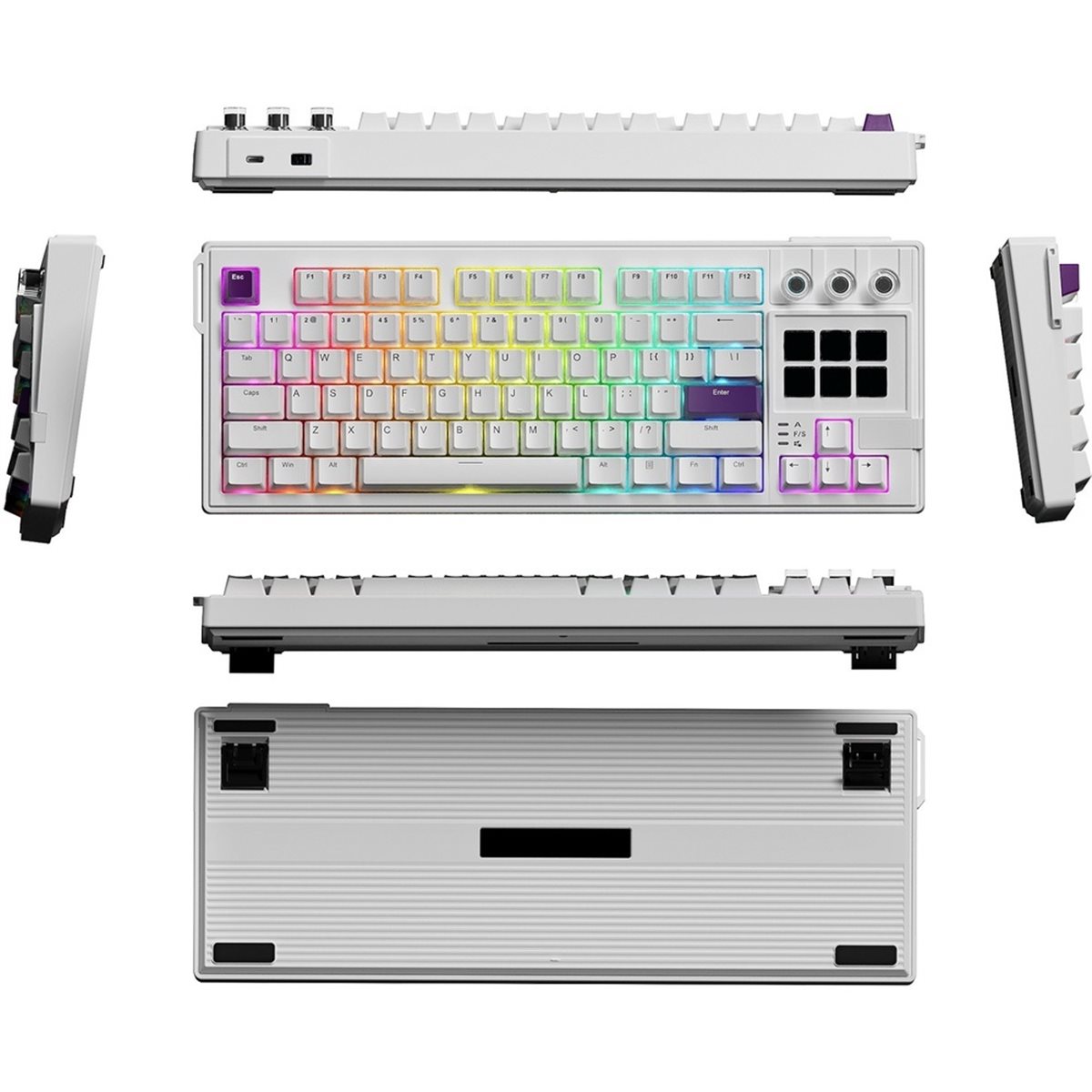 Gaming Keyboard Ergonomics - perbarui. K1 PRO Keyboard Mekanik Visual