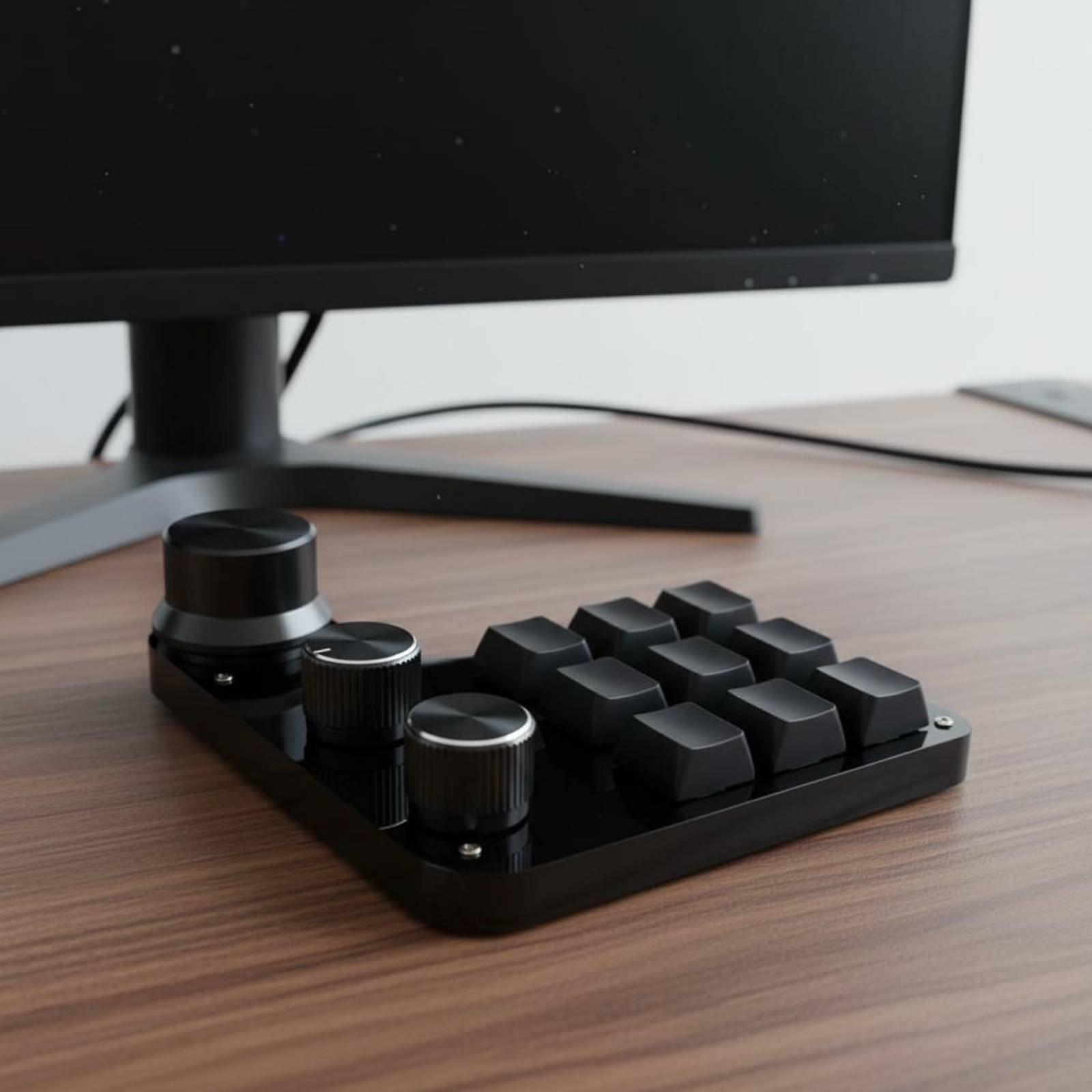 Gaming Keyboard Mechanical - Keyboard Gaming Mekanis dengan Tombol Putar,