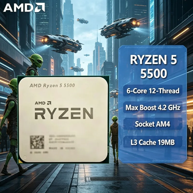 Amd Cpu Ryzen 5 - AMD Ryzen 5 5500 yang hemat