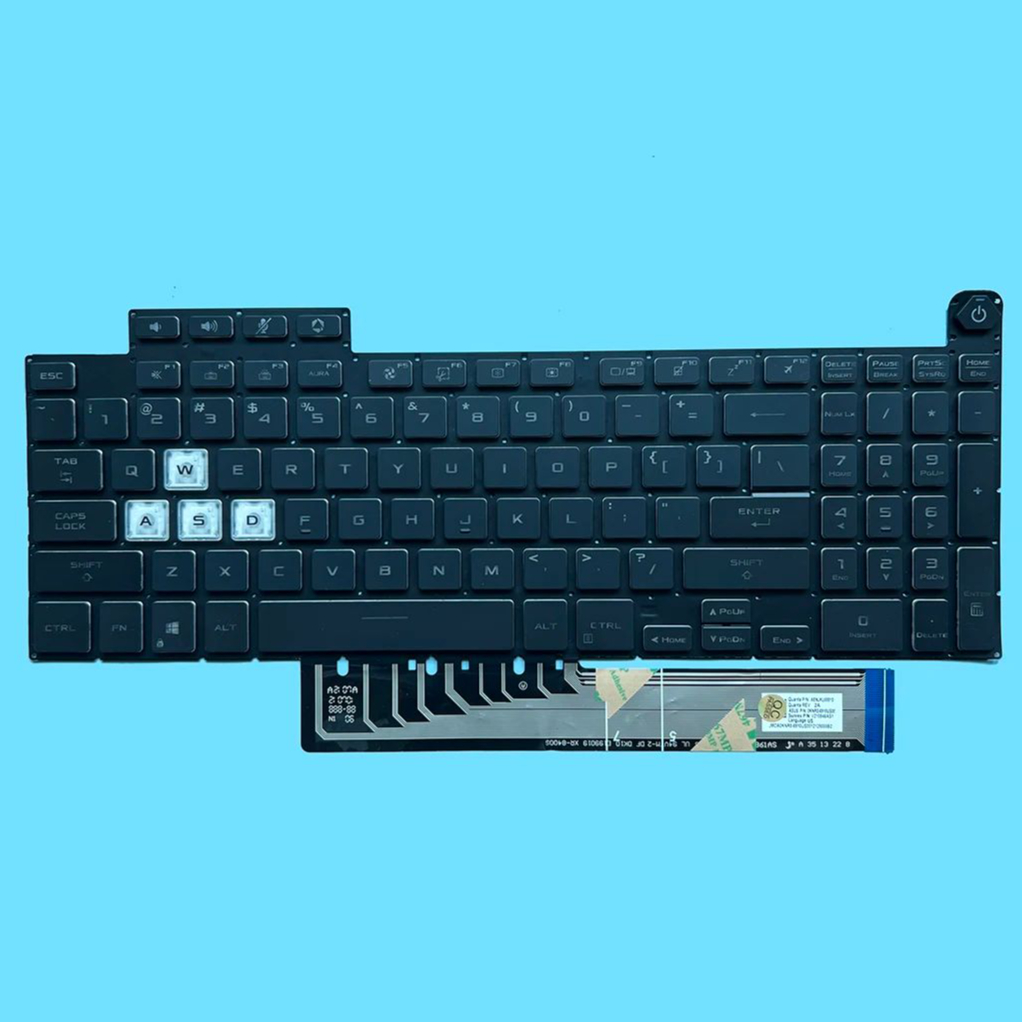 Gaming Keyboard Asus - XIN-Rusia-AS Keyboard Laptop dengan Lampu Latar