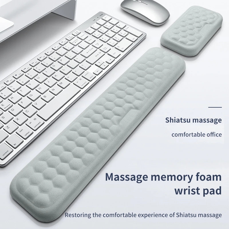 Gaming Keyboard Ergonomics - Bantalan sandaran pergelangan tangan Keyboard meja