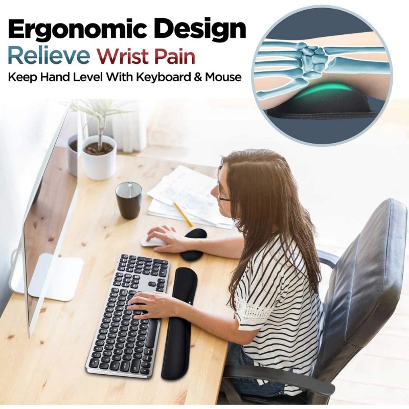 Sandaran Pergelangan Tangan Ke - Gaming Keyboard Ergonomics ulasan dan harga