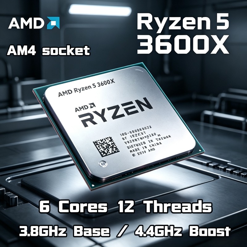 100% Baru AMD Ryzen 5 3600X3.8 - Amd Cpu Ryzen 5 ulasan dan harga