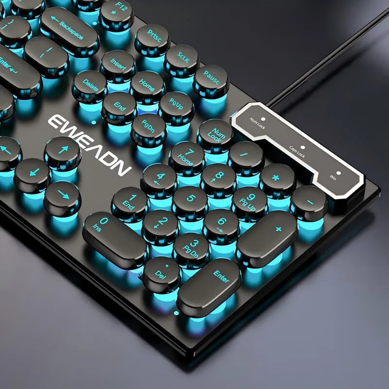 Set Keyboard dan Mouse Retro P - Gaming Keyboard No Rgb ulasan dan harga