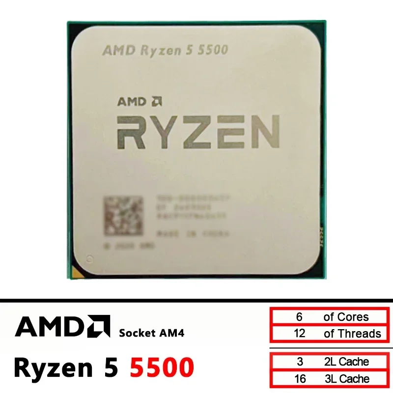 AMD Ryzen 5 5500 yang hemat bi - Amd Cpu Ryzen 5 ulasan dan harga