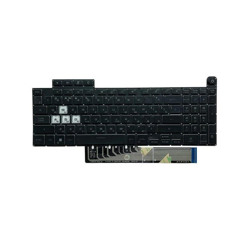 XIN-Rusia-AS Keyboard Laptop d - Gaming Keyboard Asus ulasan dan harga