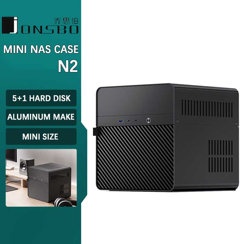 JONSBO N2 NAS casing ITX Mini  - Aluminum Case 65 ulasan dan harga