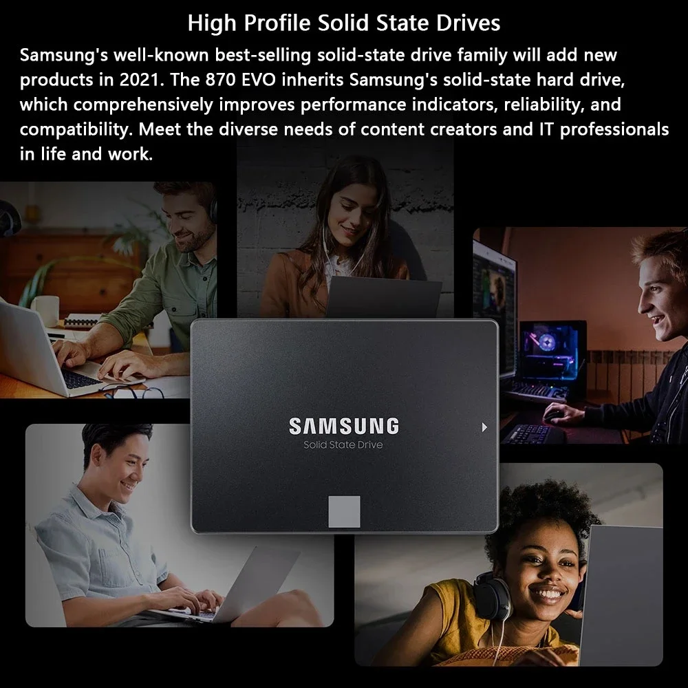 SAMSUNG SSD 870 EVO Disk Solid - Samsung Ssd Evo 870 ulasan dan harga