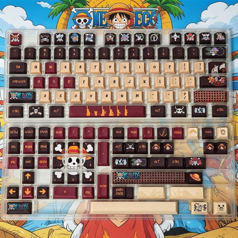 BANDAI One Piece Monkey D. Luf - Gaming Keyboard Ergo ulasan dan harga