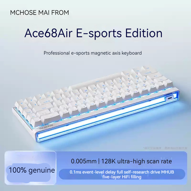 Keyboard Mekanik Mchose Ace68  - Gaming Keyboard Ergo ulasan dan harga