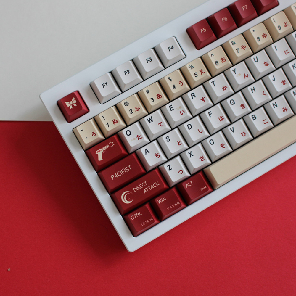 Lycoris Recoil Anime PBT Keyca - Gaming Keyboard Ergonomics ulasan dan harga