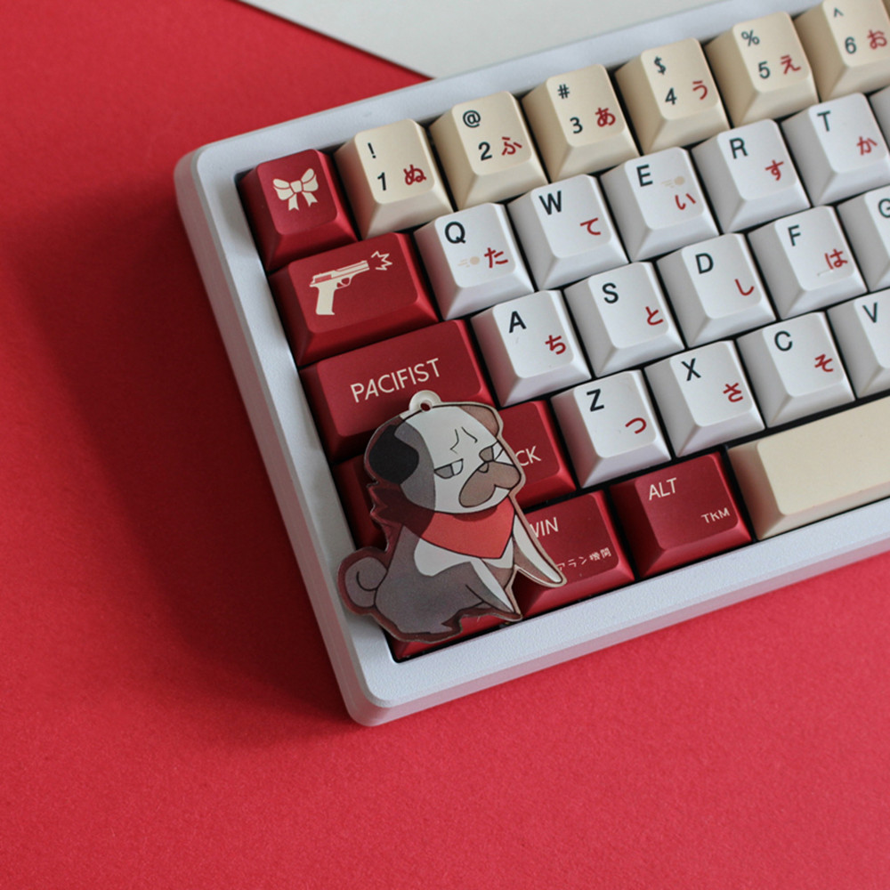 Lycoris Recoil Anime PBT Keyca - Gaming Keyboard Ergonomics ulasan dan harga